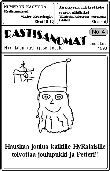 Rasa 1-98 Kansi